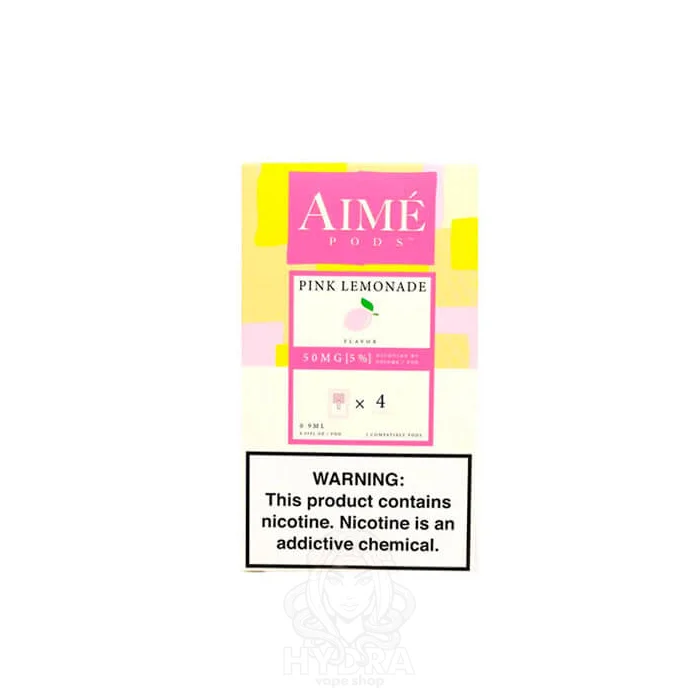 Картриджи Aime Pods  Pink Lemonade 4 шт Оригинал